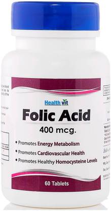 healthvit folic acid 400 mcg
