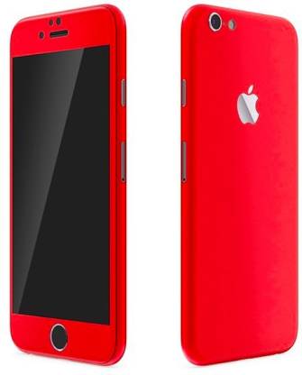 Sidst Pædagogik program Smartskkins Apple iPhone 6 Plus Matte Red Mobile Skin Price in India - Buy  Smartskkins Apple iPhone 6 Plus Matte Red Mobile Skin online at Flipkart.com