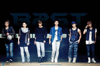 Music B2st Band Music South Korea Kpop Beast Hd Wall Poster On Large Print 36x24 Inches Photographic Paper Art Paintings Posters In India Buy Art Film Design Movie Music