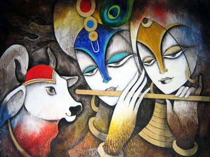 Lord Radhe Krishna Hd Wallpaper On Art Paper Fine Art Print Art Paintings Posters In India Buy Art Film Design Movie Music Nature And Educational Paintings Wallpapers At Flipkart Com