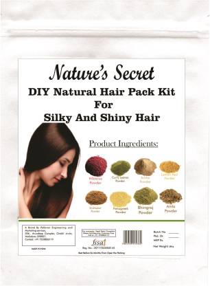 Nature's Secret Nature Secret DIY Natural Hair Pack Kit For Silky And Shiny  Hair -250 Gm - Price in India, Buy Nature's Secret Nature Secret DIY  Natural Hair Pack Kit For Silky