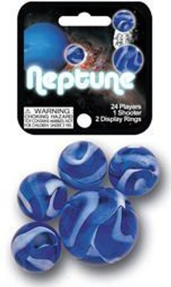 Mega Marble SUNRISE MARBLE NET 24 Player Marbles & 1 Shooter Marble 