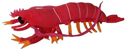 prawn plush toy