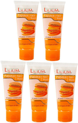 herbal papaya face wash