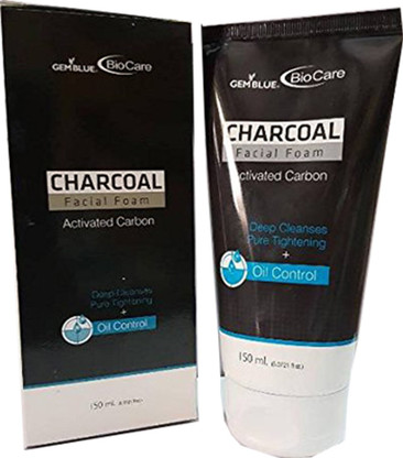 elbrilo charcoal foaming face wash