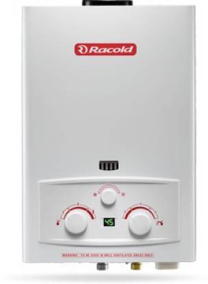 Racold 5 L Gas Water Geyser (Gas5 - NG, White)