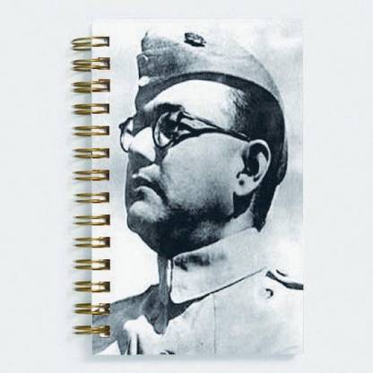 Unique Indian Crafts Netaji Bose A5 Diary No 150 Pages