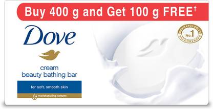 Dove Cream Beauty Bathing Bars (4 x 100 g)