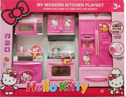 Debina Store Hello Kitty - Modern kitchen play set - Hello Kitty - Modern kitchen  play set . Buy Hello Kitty toys in India. shop for Debina Store products in  India. | Flipkart.com