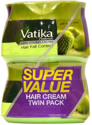 Dabur Vatika Hair Fall Control Hair Cream [Twin Pack] Hair Cream - Price in  India, Buy Dabur Vatika Hair Fall Control Hair Cream [Twin Pack] Hair Cream  Online In India, Reviews, Ratings