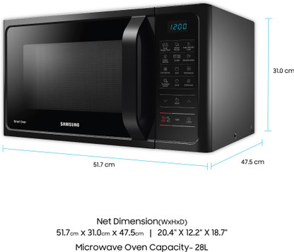 microwave oven sizes
