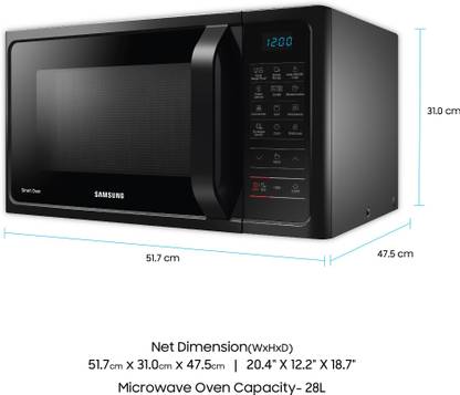 samsung 28 l convection microwave oven