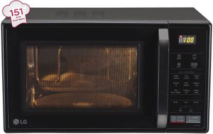 [For SBI Credit Card] LG 21 L Convection Microwave Oven  (MC2146BL, Black)