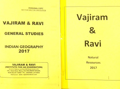 Vajiram And Ravi Ias Class Room Study Material 23 Booklets: Buy Vajiram ...