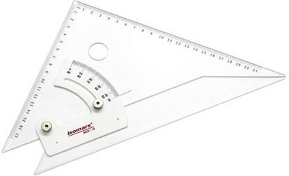Flipkart Com Isomars Adjustable Set Squares 10 Ruler