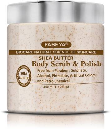Fabeya Biocare Shea Butter Scrub Price In India Buy Fabeya Biocare Shea Butter Scrub Online In India Reviews Ratings Features Flipkart Com