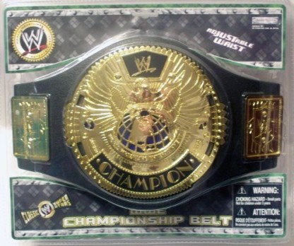 Jakks Pacific Collectible WWE Championship Title Belt NIB 