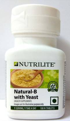 amway nutrilite natural b with yeast 100 tablets