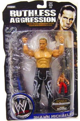 WWE RUTHLESS AGGRESSION SHAWN MICHAELS HBK FIGURE SEALED 