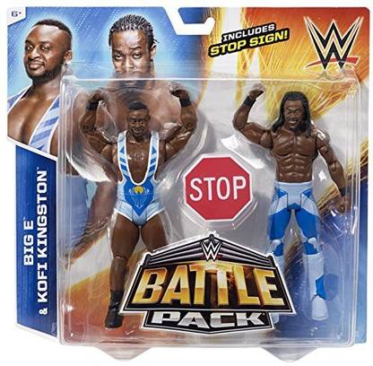 Wrestling Big E Kofi Kingston New Day Wwe Battle Packs 36 Wwe Toy Action Figure 2 Packs Big E Kofi Kingston New Day Wwe Battle Packs 36 Wwe Toy