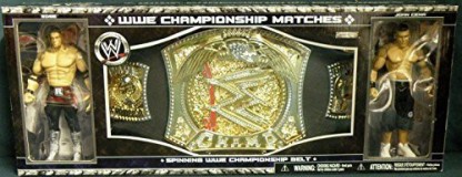 WWE  Spinner Championship Jakks Belt for WWE Wrestling Figures 