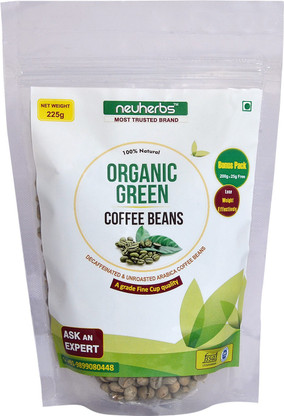 neuherbs organic green coffee beans