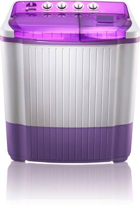 MarQ by Flipkart 7.5 kg Semi Automatic Top Load Purple, White