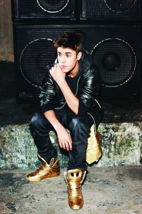 Golden Shoes Justin Bieber Poster (Size 12 Inch x 18 Inch) (Pack of 1)  Paper Print - Personalities posters in India - Buy art, film, design,  movie, music, nature and educational paintings/wallpapers at 