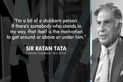 Ratan Tata Poster (Size 12 Inch x 18 Inch) (Pack of 1) Paper Print - Quotes  & Motivation posters in India - Buy art, film, design, movie, music, nature  and educational paintings/wallpapers at 