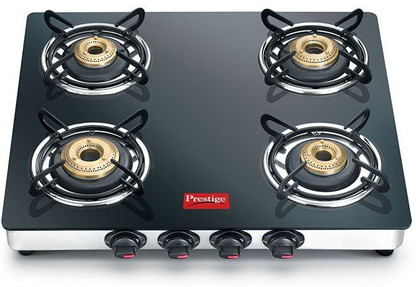 prestige gas stove 4 burner flipkart