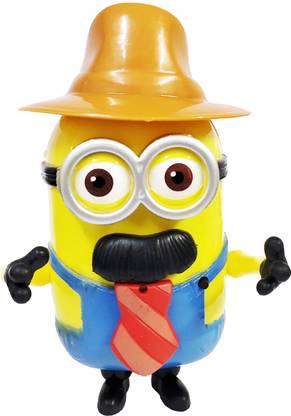 EMOB Yellow and Blue Cartoon Character Action Figure Toy with Light and Sound and Battery Operating Feature - Yellow and Blue Cartoon Character Action Figure Toy with Light and Sound and Battery EMOB Yellow and Blue Cartoon Character Action Figure Toy with Light and Sound and Battery Operating Feature - Yellow and Blue Cartoon Character Action Figure Toy with Light and Sound and Battery