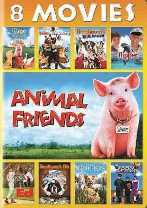 ANIMAL FRIENDS 8 MOVIE COLLECTION Price in India - Buy ANIMAL FRIENDS 8  MOVIE COLLECTION online at 