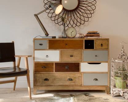 Mango Wood Chest Of Drawers