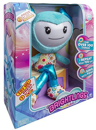 Spin Master Brightlings Interactive Singing Talking 15in Plush Purple for sale online 