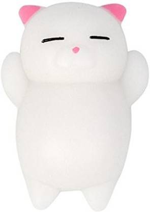 Generic Honhui Cute Kawaii Mochi Squishy Cat Squeeze Toy Healing Stress Reliever Decor Fun Kids Toy White Honhui Cute Kawaii Mochi Squishy Cat Squeeze Toy Healing Stress Reliever Decor Fun Kids Cute mochi squishy cat squeeze healing fun kids kawaii toy stress reliever decor animal noverty toys stop stress. honhui cute kawaii mochi squishy cat