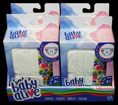 Generic Baby Alive Diapers Double Pack 12 Diapers By Hasbro Baby Alive Diapers Double Pack 12 Diapers By Hasbro Buy Doll Toys In India Shop For Generic Products In India Flipkart Com