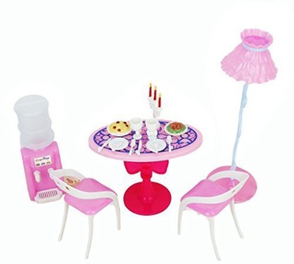 barbie dining room set