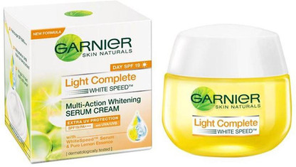 garnier natural white fairness cream