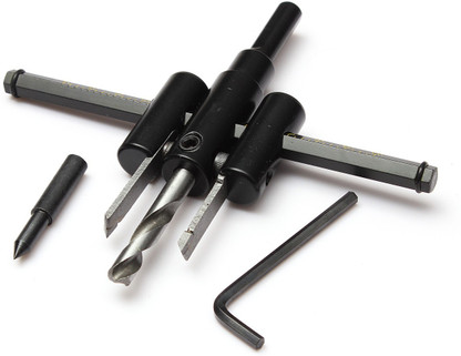 Metal Wood Circle Hole Saw Cutter Kit 