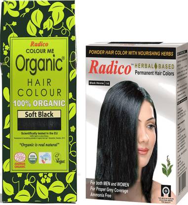 Radico ORGANIC SOFT BLACK- 100% ORGANIC HAIR COLOR WITH HERBAL NATURAL BLACK HAIR COLOR , soft black - Price in India, Buy Radico ORGANIC SOFT BLACK- 100% ORGANIC HAIR COLOR WITH HERBAL Radico ORGANIC SOFT BLACK- 100% ORGANIC HAIR COLOR WITH HERBAL NATURAL BLACK HAIR COLOR , soft black - Price in India, Buy Radico ORGANIC SOFT BLACK- 100% ORGANIC HAIR COLOR WITH HERBAL