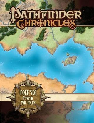 Pathfinder Inner Sea Map