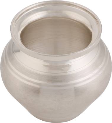 Osasbazaar Silver Lota for Puja Pooja - 97%-99% Pure BIS Hallmarked Silver Kalash