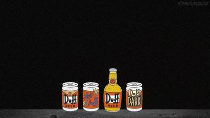 ASHD Wall Poster The Simpsons Duff Beer Paper Print - TV Series posters in  India - Buy art, film, design, movie, music, nature and educational  paintings/wallpapers at 