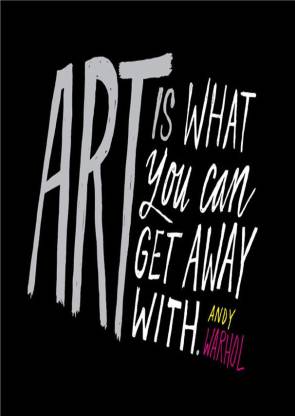 Art Quote Poster Photographic Paper - Art & Paintings posters in India ...