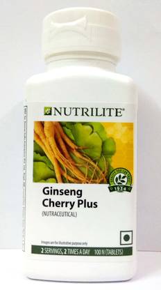 amway nutrilite ginseng cherry plus 100 tablets