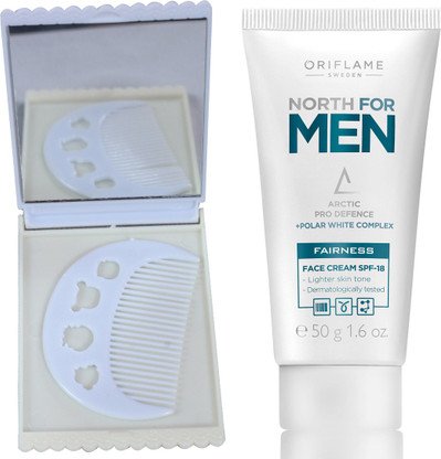 north for men fairness face cream