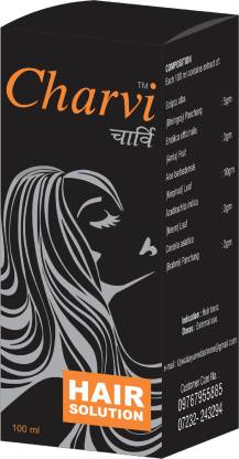 charvi hair solution charvi100Ml - Price in India, Buy charvi hair solution  charvi100Ml Online In India, Reviews, Ratings & Features 