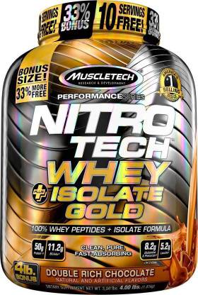 Muscletech Performance Series Nitrotech Plus Isolate Gold ...