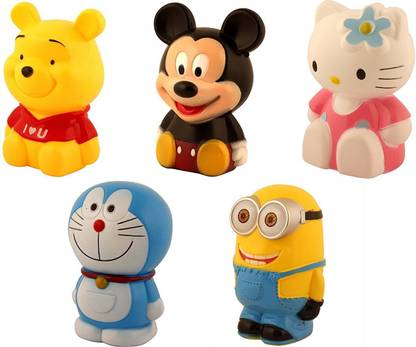 RVOLD Cute and Small Cartoon Character Piggy Bank / Coin Bank / Money Bank - Set of 5 Best Birthday Return Gifts Coin Bank Price in India - Buy RVOLD Cute and RVOLD Cute and Small Cartoon Character Piggy Bank / Coin Bank / Money Bank - Set of 5 Best Birthday Return Gifts Coin Bank Price in India - Buy RVOLD Cute and