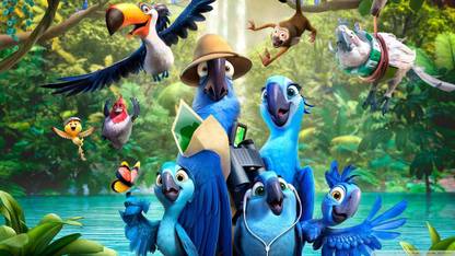 Rio 2 Movie 2 Wall Poster Print On 36x24 Inches Photographic Paper Animation Cartoons Posters In India Buy Art Film Design Movie Music Nature And Educational Paintings Wallpapers At Flipkart Com